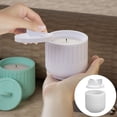 thumbnail image 4 of Moule à Bougie avec Couvercle, Démoulage Facile, Silicone Non Collant Réutilisable, Support Rond pour Bougie, Moule de Rangement en Résine, Fournitures pour Bricolage, 4 of 8