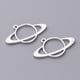 thumbnail image 5 of 10x Forma Metal Colgante Bisel Abierto Ajuste De Resina En Joyería - Pta Plata perfecl Encantos de fabricación de joyas de resina UV, 5 of 8