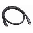 thumbnail image 3 of V7 USB-C Male to USB-C Male Cable USB4 40 Gbps 5A 0.8m/2.6ft Black V7USB480CM, 3 of 3