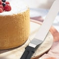 thumbnail image 4 of Cake Spatula Cake Decorating Scraper Fondant Cream Edge Trimming Stainless Steel Spatula, 4 of 10