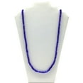 thumbnail image 3 of 27" Royal Blue Glass Bead Necklace (Dozen), 3 of 4