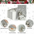 thumbnail image 6 of Sm:)e Let it Snow Snowman Christmas Paper Napkins 100pcs Winter Disposable Decorative Guest Napkins, 6 of 7