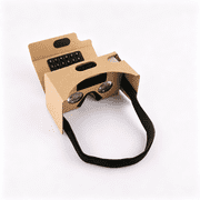 XUBIYM Cardboard,3D Vr Virtual Reality Diy Vr Headset for 3D Movies and Games Compatible with Android& Up to 6"Easy Setup Machine Portable Vr Headset for Phone