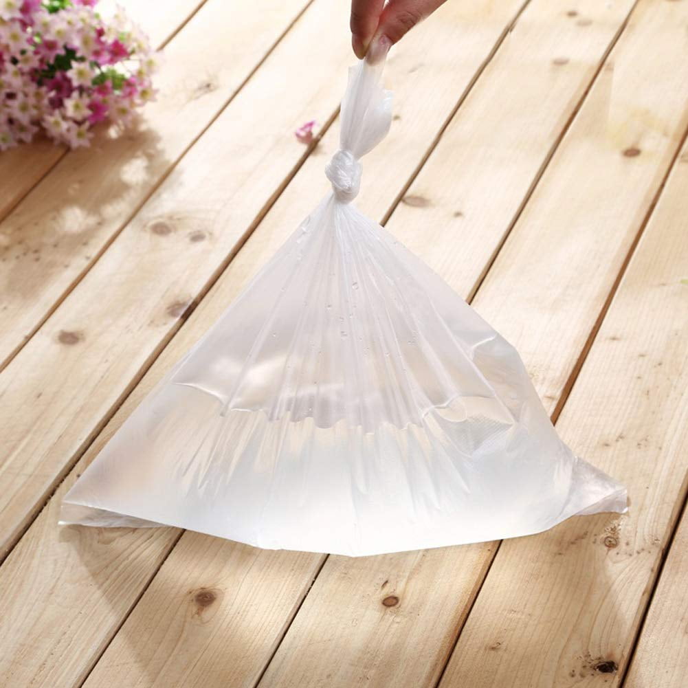 Transparent plastic bags are all the rage and where you can buy them