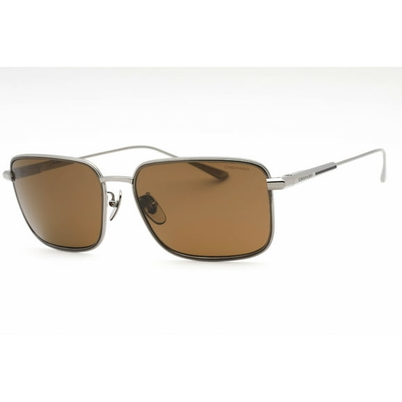 Chopard SCHF84M E56P Unisex Shiny Ruthenium Metal Frame Sunglasses