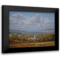 thumbnail image 1 of Adamov, Alexey 24x19 Black Modern Framed Museum Art Print Titled - Landscape with a Churche, 1 of 5