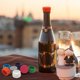 thumbnail image 5 of Juego de 8 tapones de vino de silicona, tapón de botella redondo, cápsulas de cerveza, tapón de botella de vino fresco, tapón de sellado, tapón de botella de cerveza fresca, pegamento suave, tapón de botella a prueba de fugas Rojo Verde, 5 of 5