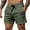 Army Green, variant on BRANROY Men's Sport Mesh Shorts - Breathable Elastic Waist Training Shorts for Men,Gym Shorts and Athletic Shorts for Workout,Black,L