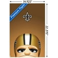 thumbnail image 3 of NFL New Orleans Saints - S. Preston Mascot Sir Saint 20 Wall Poster, 14.725" x 22.375", 3 of 3