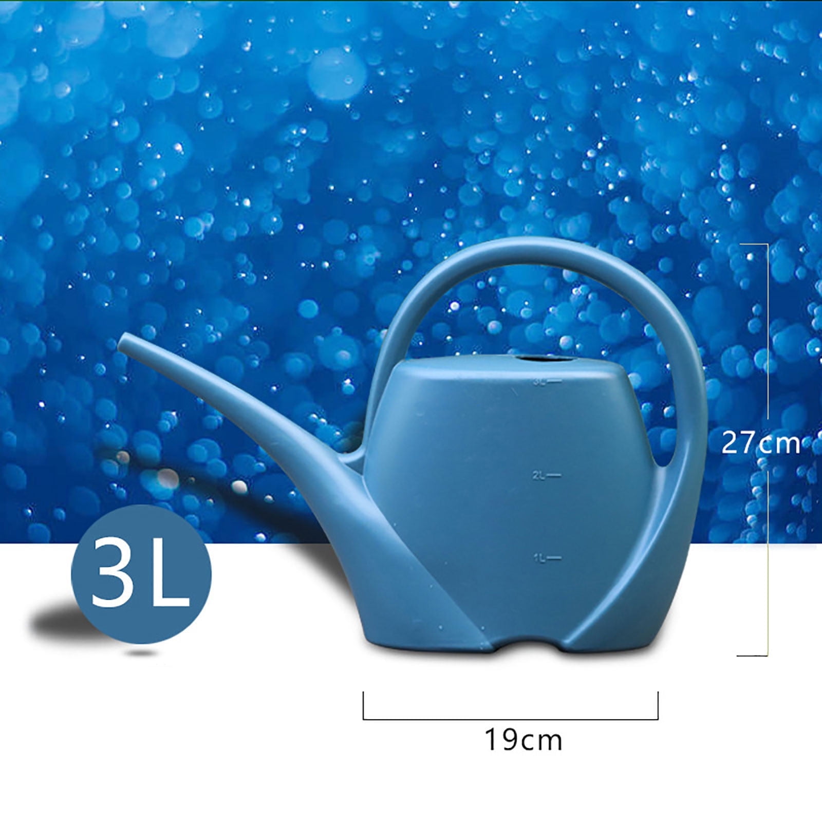 Watering Can for Indoor Plants, Small Watering Cans for House Garden Flower, Long Spout Water Can for Outdoor Watering 0.8 Gallon