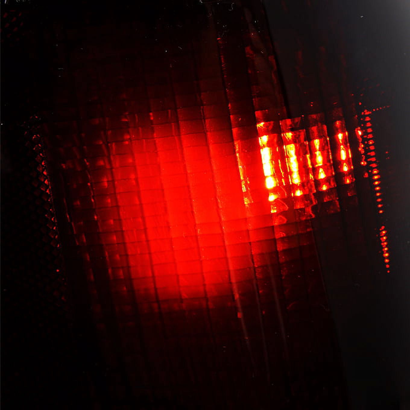 AKKON - For 1993-1997 Ford Ranger Pickup Truck Dark Red Rear Tail Light Brake Lamps Replacement Pair Left + Right Set
