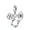 Four-Leaf Clover Series, variant on 925 Sterling Silver Charm for Bracelets Green 4-Leaf Lucky Clover Bead Charms Women Bracelet Charm