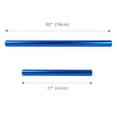 thumbnail image 2 of Rollo de papel para envolver de metal mate azul LariBbons, 43 x 10 m, 2 of 6