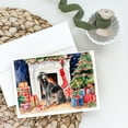 thumbnail image 2 of Scottish Deerhound Cozy Christmas Greeting Cards Pack of 8 7 in x 5 in, 2 of 3
