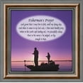 thumbnail image 3 of A Fisherman's Prayer, Beach, Boating or Fishing Decor, Picture Frame, 8x8, 8501, 3 of 6
