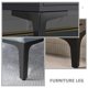 thumbnail image 1 of unbranded 4Ud Patas De Triángulo Para Muebles De Hierro Negro Soporte Para Sofá Gabinete Cómoda, 1 of 8