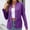 Purple, variant on Njoeus Women's Casual Open Front Cardigan Blazer Long Sleeve Work Office Blazer Jacket Pockets Solid Fall Clothes for Women
