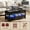 Black, variant on 39.37" Lift Top Coffee Table with LED Lights & Charging Station 2 AC Outlets/2 USB Ports, Multi-Functional Convertible Table with Hidden Storage, 2 Drawers&Open Shelf for Living Room Apartment,Black