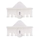 thumbnail image 1 of 2X Soporte para Cepillo de Dientes Soporte de Pared Etiqueta MáGica Baño Conjunto de Cepillo de Dientes Familiar Soporte, 1 of 5