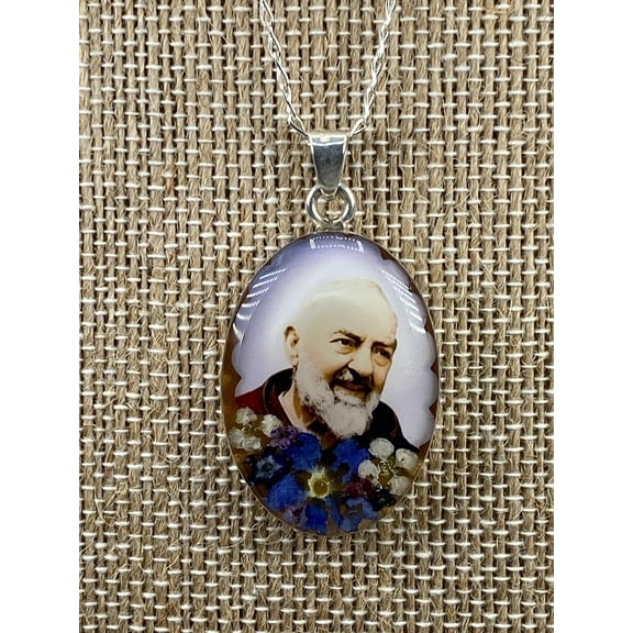 Padre Pio  Oval  - Guadalupe Collection