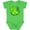 Apple Green, variant on Inktastic Love, Care, Cure Lymphoma Awareness Lime Green Ribbon Hearts Boys or Girls Baby Bodysuit