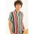 thumbnail image 2 of Ragstock Carlton Stripe Woven Shirt, 2 of 4