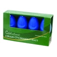 thumbnail image 2 of Celebrations Incandescent C9 Blue 4 ct Replacement Christmas Light Bulbs 0.08 ft., 2 of 2