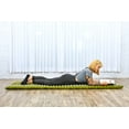 thumbnail image 3 of Leewadee Roll-Up Thai Mattress, 79x30x2 inches, Guest Bed Yoga Floor Mat Thai Massage Pad Eco-Friendly Organic and Natural, Kapok, Blue, 3 of 8