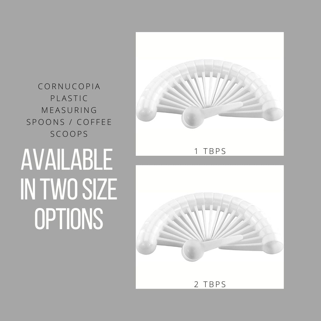 Buy Wholesale China Coffee Scoops,tablespoon Plastic Measuring Spoons  (10-pack); Ideal For Kitchen & Pantry Storage & Plastic Scoop at USD 0.0859