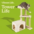 thumbnail image 5 of Vibrant Life 4-Level Condo Lookout Cat Tree, Beige, 31.5 in, 5 of 9