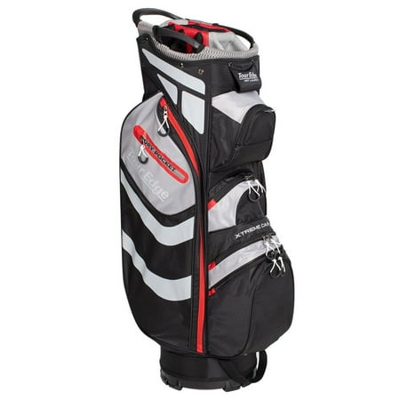 UPC: 0841538140147 | Tour Edge Hot Launch Xtreme Cart 5.0 Bag-Black-Red