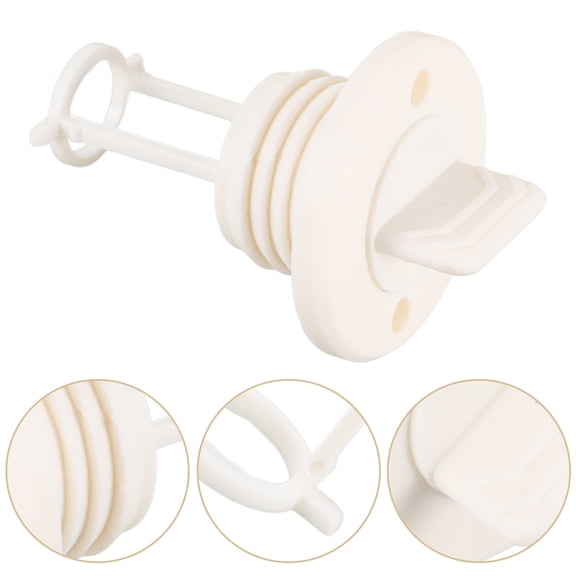 ROSENICE Kayak Drain Plug Replacement Scupper Plug Easy Installation 1Set 2.55X1.77X1.77in