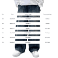 thumbnail image 3 of YunPes Boy's Star Baggy Jeans Teen Boys Straight Wide Leg Denim Pants with Pocket Y2K Hip Hop Streetwear Cargo Pants Patchwork Jeans, 3 of 9