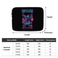 thumbnail image 3 of Rap Legend Hiphop Style 13 inch Portable Laptop Sleeve Compatible with MacBook Air Notebook Computer Case for Men Women College School Students, 3 of 7
