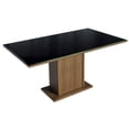 thumbnail image 5 of Juego de Comedor Mesa con Tablero de Vidrio 4 Sillas Negro/Marrón Greta Madesa, 5 of 5