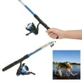 thumbnail image 4 of Caña De Pescar Telescópica Para Principiantes De 2 Piezas, Caña De Pescar Portátil, Para Aparejos De Pesca Principiante Niños Adultos Amante De La Pesca Uso Al Aire Libre Mar ANGGREK Carrete de pesca de plástico, 4 of 8