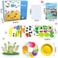 thumbnail image 7 of Art Craft Gift for Kids: Paper Plate Art Kit for Girl Boy Toy DIY Animal Art Supply Projects Toddler Creative Activity Children Preschool Classroom Party Favor Bulk Birthday Christmas Game Crafts, 7 of 7