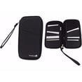thumbnail image 3 of Travel Wallet Passport Holder,RFID Document Organizer with Hand Strap, 3 of 3