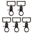 thumbnail image 1 of MasteelfCA 5pcs Small Dog Collar Leash Buckles Practical Swivel Trigger Snap Hooks, 1 of 7