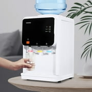 Top Loading Countertop Water Dispenser Hot Cold Water Cooler Drinking Machine