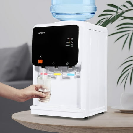 Top Loading Countertop Water Dispenser Hot Cold Water Cooler Drinking Machine