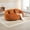 Orange, variant on GIKPAL 2-Seater Bean Bag Chair for Adults, Oversized Lazy Sofa with Memory Foam Filler, Spacious Plush Teddy Fabric Bean Bag Couch with Armrests for Living Room & Bedroom, Coffee