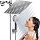 thumbnail image 1 of Regaderas para Baño de Lluvia Alta Presion, 8" Cabeza de Ducha de Lluvia, Ducha de Mano de 5 Modos Rociado, Ajustable con Soporte, Antifugas, Manguera de 1.5 m, 1 of 7