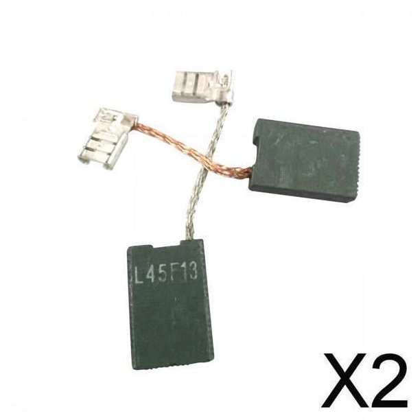2X 2 piezas herramienta eléctrica de amoladora , cepillo de carbón de repuesto,