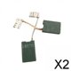 thumbnail image 1 of 2X 2 piezas herramienta eléctrica de amoladora , cepillo de carbón de repuesto,, 1 of 8