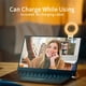 thumbnail image 5 of Clip on Ring Light, Kimwood Rechargeable 60 LED Selfie Ring Light for Phone, Laptop, Tablet (3 Models, 5 Level Brightness), 5 of 5