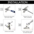 thumbnail image 5 of 4 Pieces Ceramic Disc Head, Hot And Cold Faucet Replacement Cartridge, Universal Crday Gift, 5 of 5