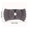 thumbnail image 4 of YisangMZ Children's Wool Headband Top Hairband For Warm Autumn And Winter Hairband Solid Flower Headband 21 Color, 4 of 4