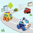 thumbnail image 3 of Washable plush toy car - shatterproof fabric, cute design suitable for gift giving and room decoration, 3 of 5