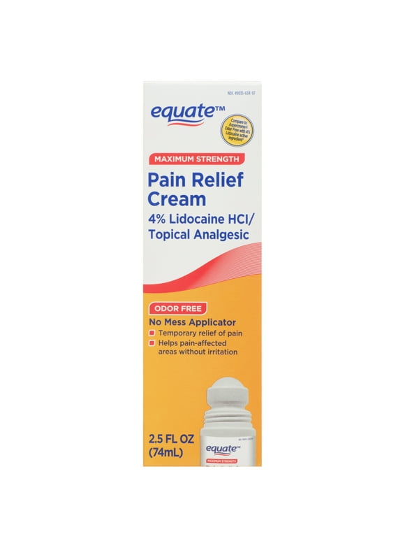 Lidocaine cream in Pain management